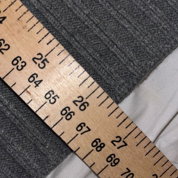 NWT H&M Grey & White Striped Wool-Blend Sweater sze 3XL - Picture 11 of 13